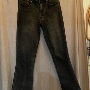 GAP Women's Black Flare Jeans